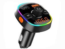 FM Transmitter Modulator Handsfree Car Kit TF USB Music Aux Audio MP3 Player Car Audio Car Charger
