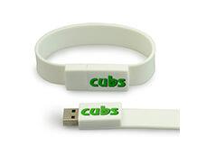 Silicone wristband usb flash drive