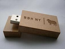 Carton ECO USB flash drive