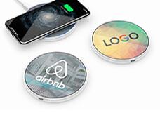 Custom Circle Qi Wireless Charger