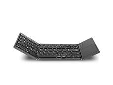 Folding Mini Wireless Silent Portable Bluetooth Keyboard