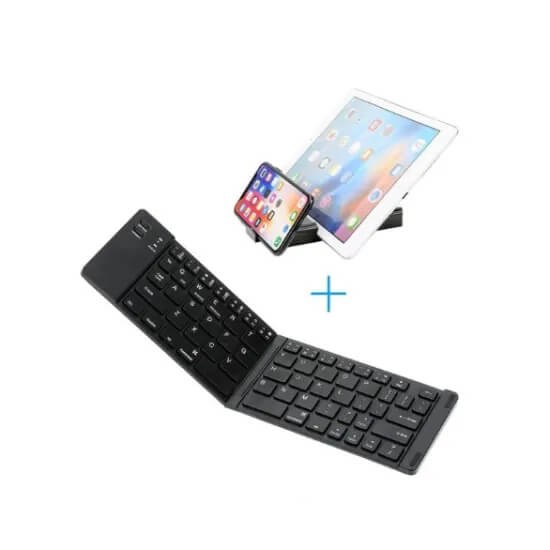 Wireless Portable Mini Folding Bluetooth Keyboard