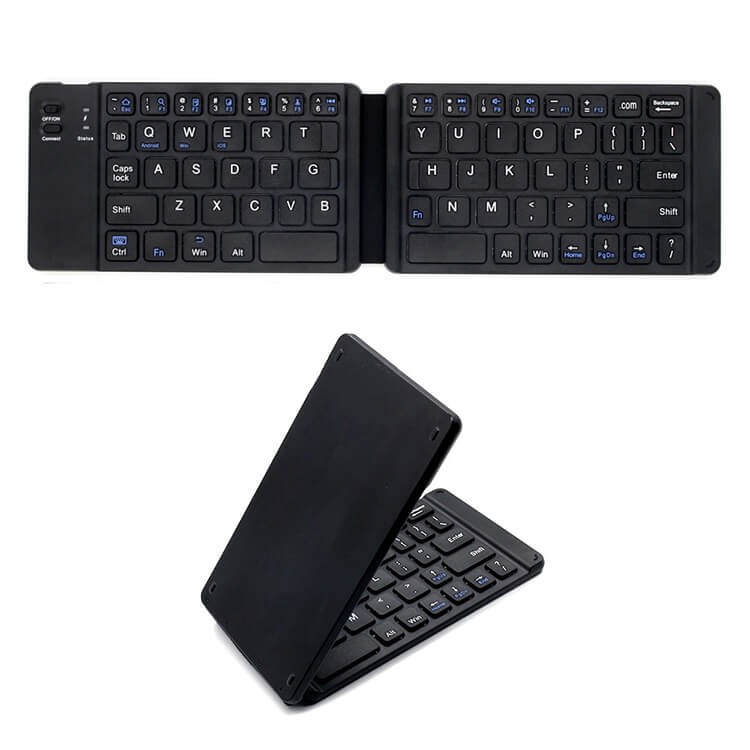 Ultra Slim Foldable Portable Bluetooth Keyboard