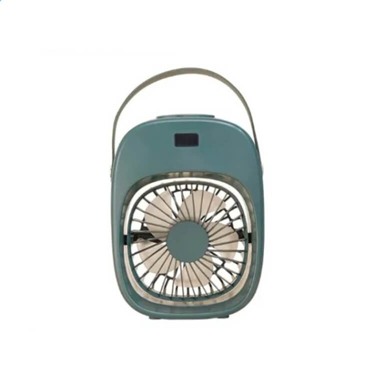 Mini Portable Spray Fan with Digital Display