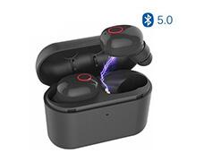 Mini Wireless Headset Bluetooth Stereo Bass Earbud Earphone with Charging Box