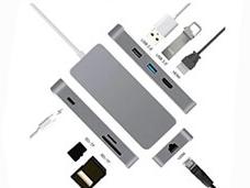 Reader USB 3.0 RJ45 Pd Charging Adapter