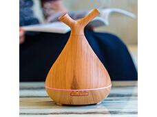 Aroma Diffuser Wood Grain Medical Humidifier