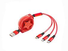 Custom Logo Multi Retractable Cable USB Charging 