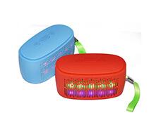 Handsfree 18650 Battery 1200mAh LED Bluetooth Mini Wireless Speaker