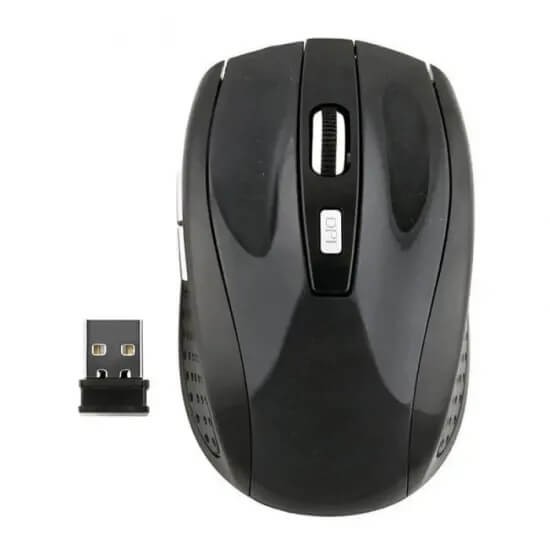 Wireless Optical Mouse with USB Receiver