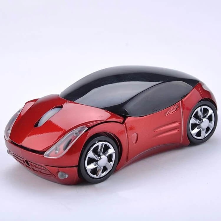 Wireless Sports Car Styling Mouse 800-1200 Dpi Optical Cordless Mouse