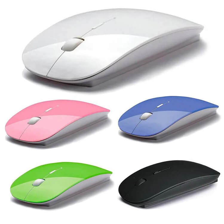 USB Optical Wireless Computer Mouse Super Slim Mouse