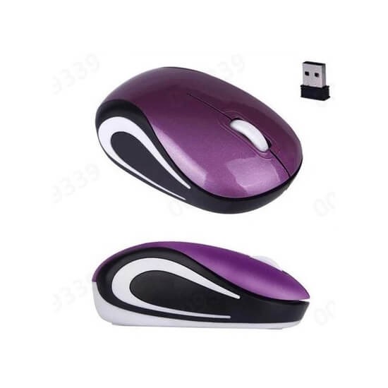 2.4GHz Wireless Mouse Cute Mini 1600 Dpi Optical USB Driver Computer Mice