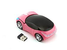 3D Mini Car Shape Mute Wireless Mouse