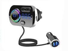 Bluetooth FM Transmitter MP3 Player Wireless FM Radio Adapter Quick Charge USB Car Charger