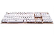 Wholesale OEM Keyboard Metal Panel Colorful Lights Mechanical Keyboard