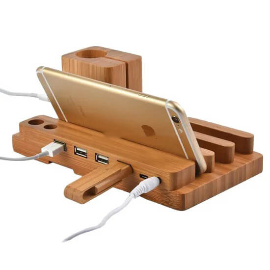 1618376492193375.jpg Wood-Bamboo-Desktop-Cord-Mobile-Phone-Charging-Stand-Holder-with-3-Slots-for-Phones-and-Pad-USB-Cha.jpg